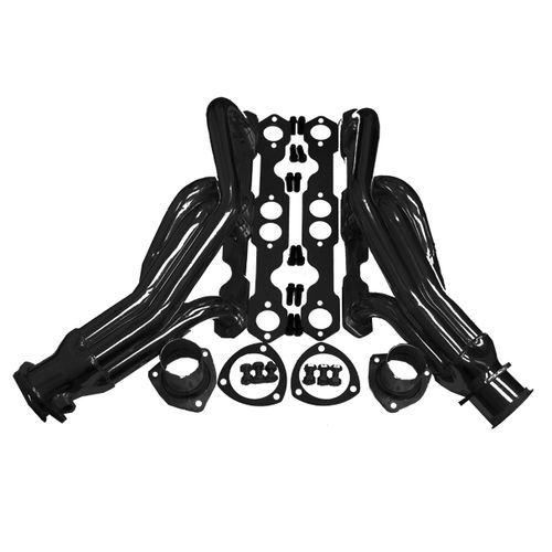 New sbc 88-95 chevy gmc 1500 2500 3500 truck raw heavy duty exhaust headers set