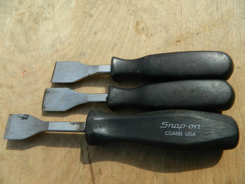 Set of 3 snap-on carbon scraper csa8b,csa8,csa8 free shipping