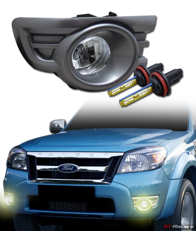 Buy 3K HID XENON W/SPORT CRYSTAL FRONT BUMPER FOG LIGHT+SWITCH 0911