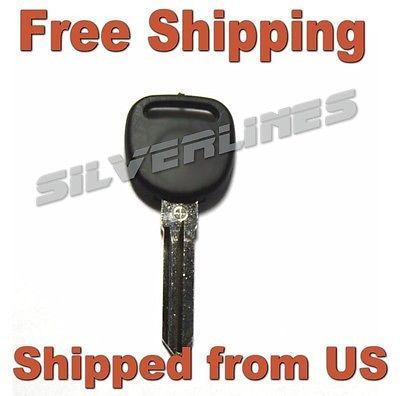 2007-2010 uncut chevrolet avalanche blank key transponder ignition chevy - c46