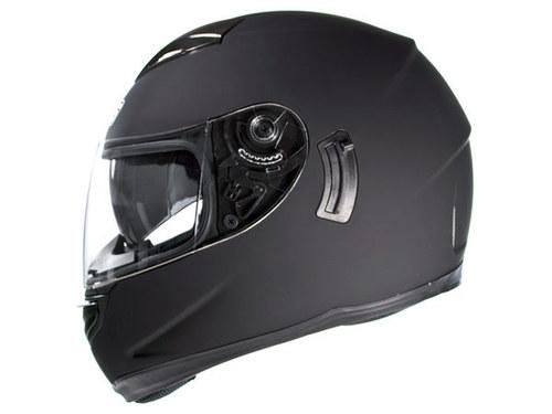 DOT FULL FACE DUAL VISOR HELMET SNOWMOBILE ATV / UTV HELMET MATTE FLAT BLACK -L, US $48.99, image 3