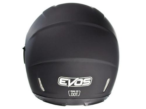 DOT FULL FACE DUAL VISOR HELMET SNOWMOBILE ATV / UTV HELMET MATTE FLAT BLACK -L, US $48.99, image 4