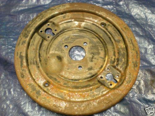 Porsche 356 b front brake backing plate,left
