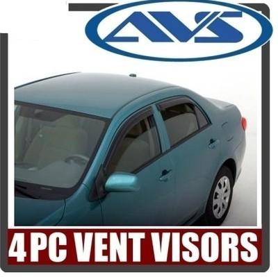 2009-2013 toyota corolla vent visors rain guards avs wind deflector/ 00000-94073