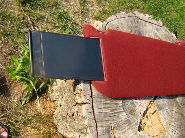 1993 cadillac lighted sun visor left side RED., US $10.00, image 3