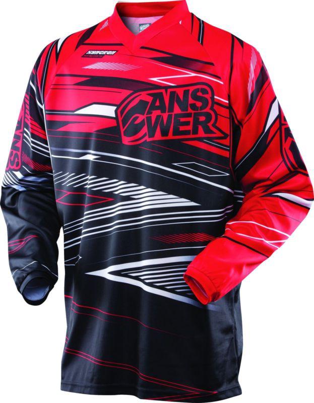 Answer 2013 syncron jersey red lg large 
