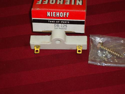 1953-74 amc gm cars studebaker niehoff coil resistor
