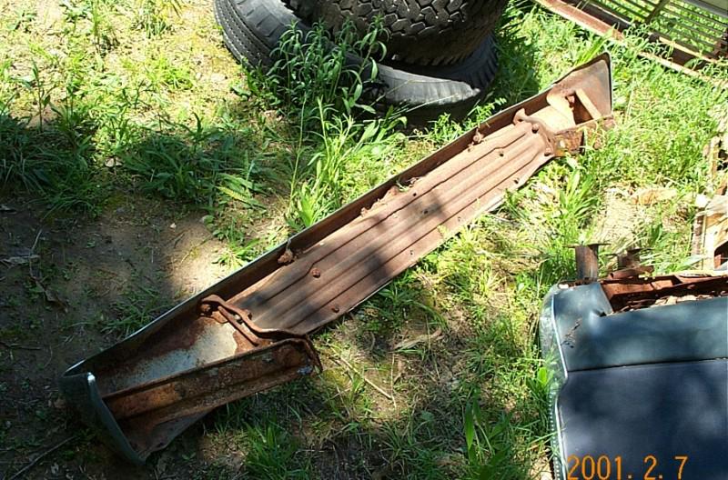 1962 CHEVY IMPALA REAR BUMPER BELAIR BISCAYNE, US $49.95, image 2