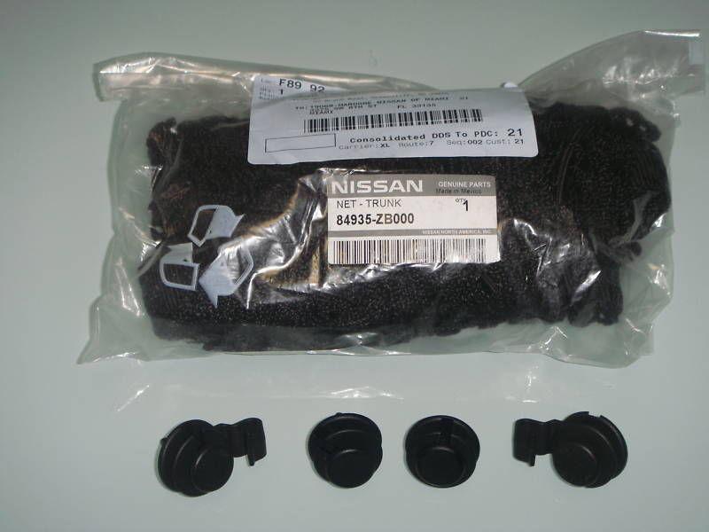 Nissan altima 2002 2003 2004 2005 2006 rear trunk cargo net oem new