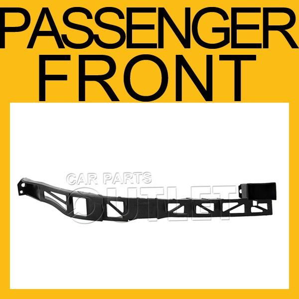 04-09 mazda3 front bumper bracket plastic mount brace 3i-sport 3s-touring 4dr rh