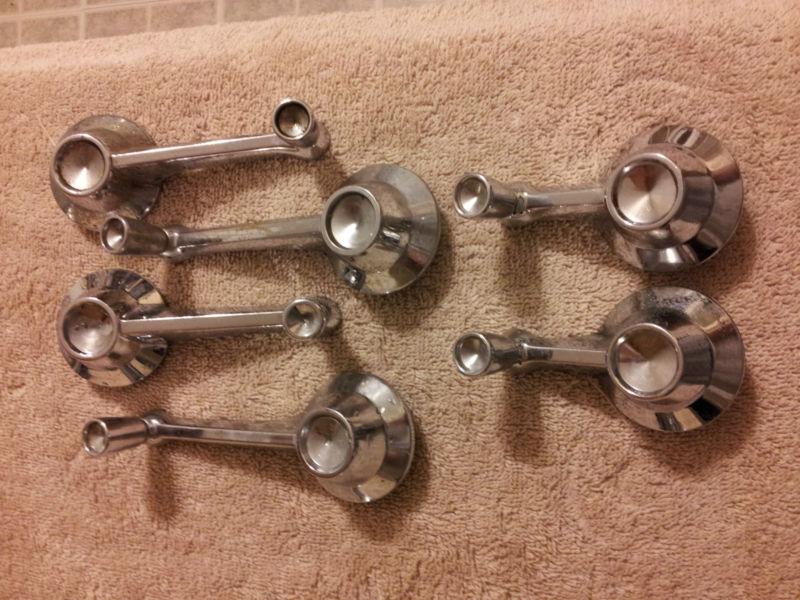 1963 ford galaxie 500 sedan original window handle complete set crank