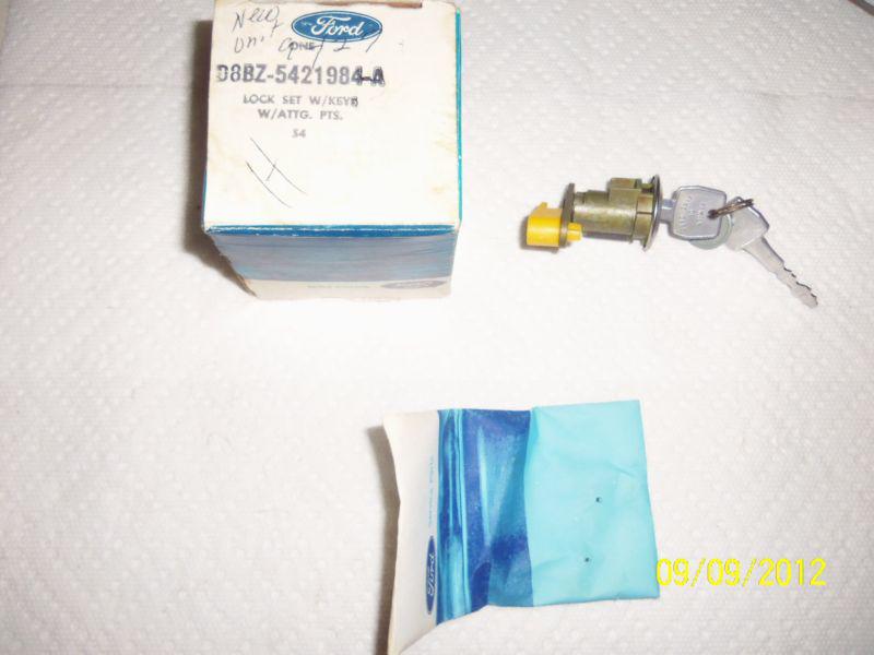 1978 ford fairmont  door lock & keys -d8bz-5421984-a