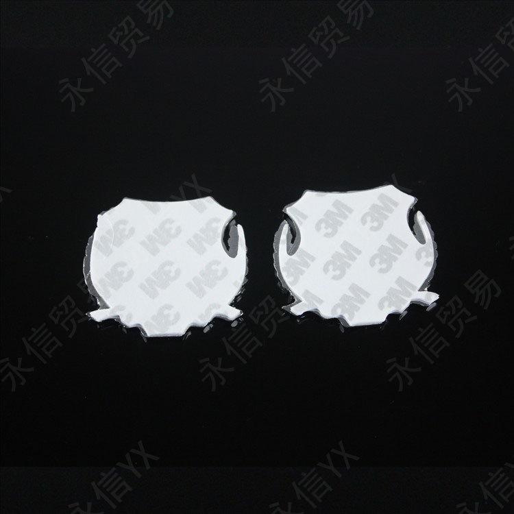 Carbon fiber badge emblem sticker - (/ / TRD) X2 logo, US $35.99, image 2