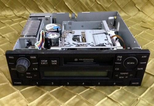 98-05 volkswagen golf jetta passat radio cassette player 1jm035157a