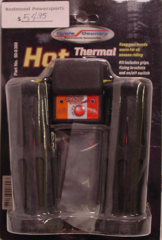 Hi-low cycle country heated atv grips polaris yamaha suzuki arctic cat kawasaki