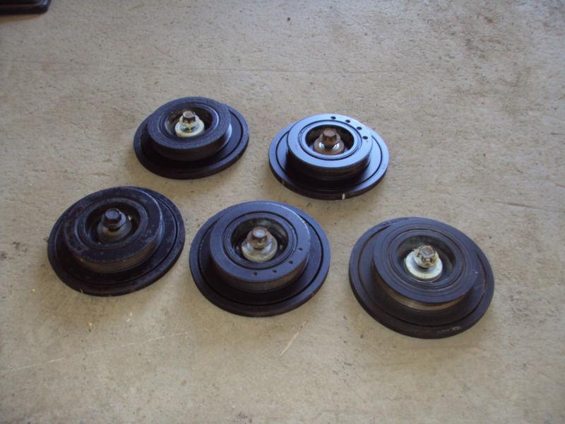 92-05 lexus is300 sc300 gs300 2jzge crank shaft dampler harmonic balancer w bolt