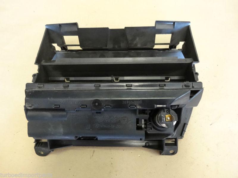 BMW E46 M3 OEM INTERIOR BLACK CENTER CONSOLE FRONT ASHTRAY ASH TRAY STORAGE #1, US $60.00, image 6