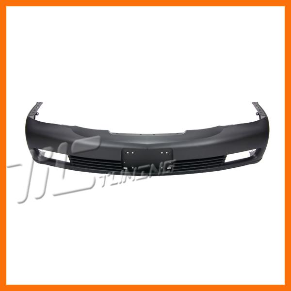 00-05 deville front bumper cover dts fog black raw replacement new