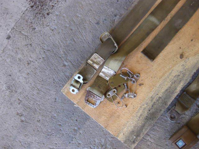 1969 70 PONTIAC GTO CHEVELLE GOLD SEAT BELT SET SHOULDER BELT 69 DATE CODED, US $299.99, image 4