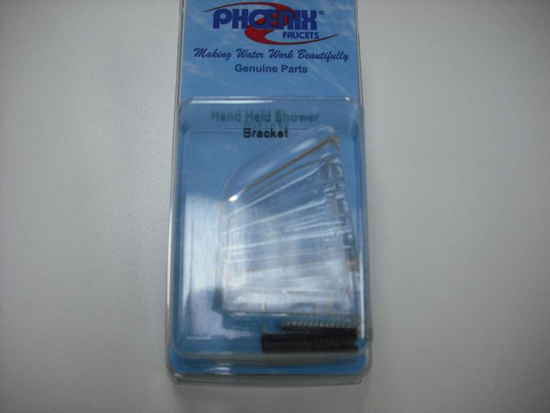 Rv - motorhome /  shower wall 3 position bracket - clear color - new !!