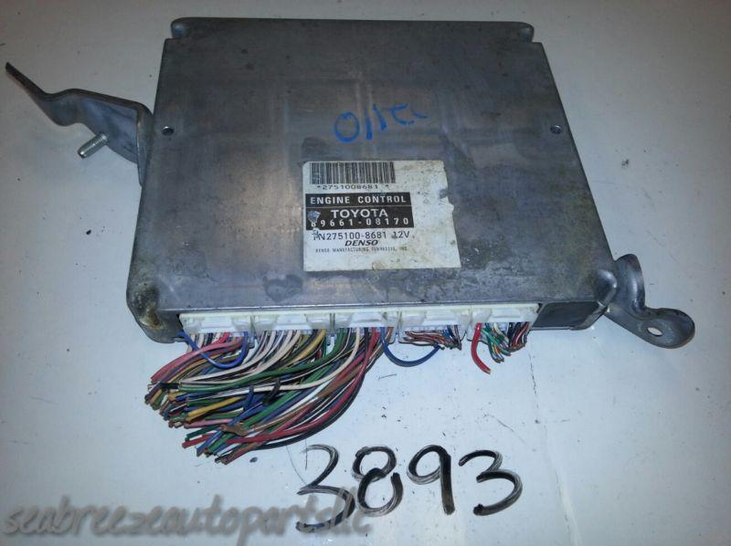 2007 07 toyota sienna fwd computer brain engine control ecu ecm module ebx