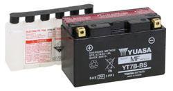 Yuasa battery maintenance free yt7b-bs fits yamaha zume 125 2009-2012