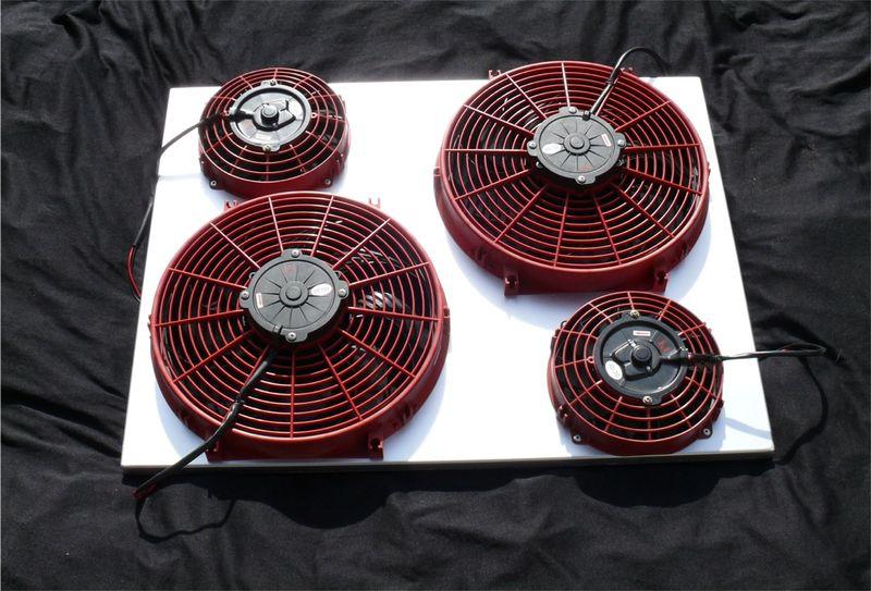 Buy FORD ECONOLINE E350 350 VAN ELECTRONIC QUAD COOLING FAN CONVERSION