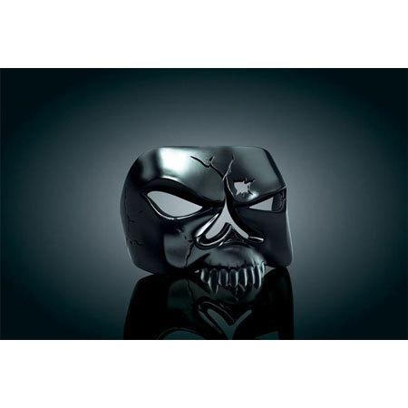 8524001 kuryakyn 9024 black zombie taillight cover for harley w/o bobbed rear fe