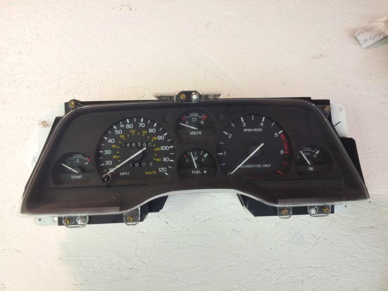 1993 ford thunderbird instrument cluster