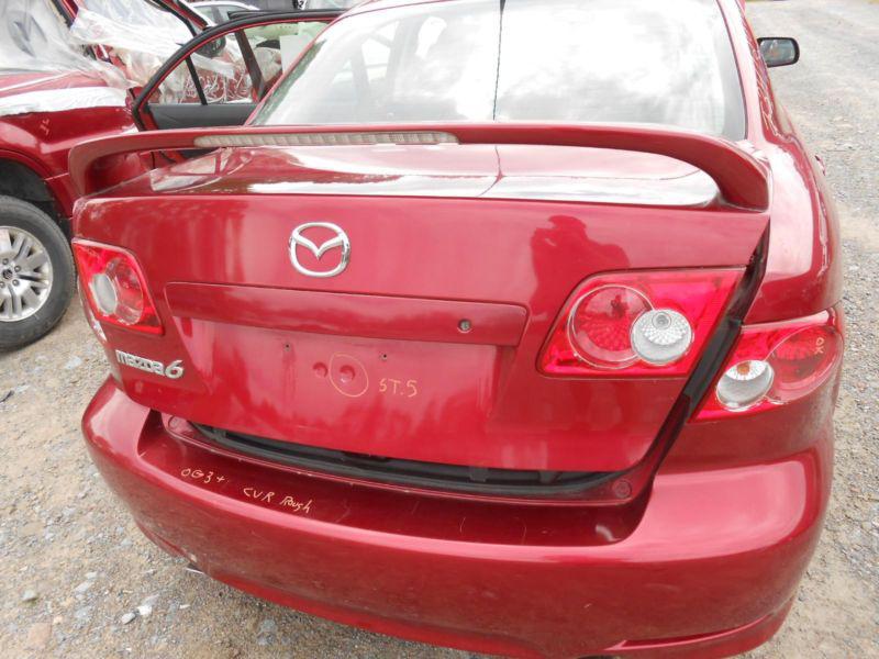 Mazda mazda 6 r taillight sdn, quarter panel mounted, r. 04 05