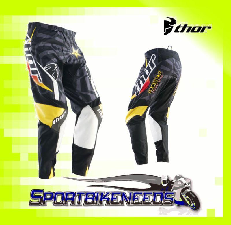 Thor 2012 phase rockstar energy team pants size 32