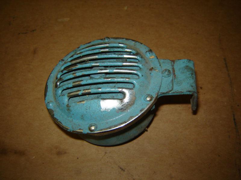 Working 6 volt clear hooter horn triumph bsa norton hooters lucas 