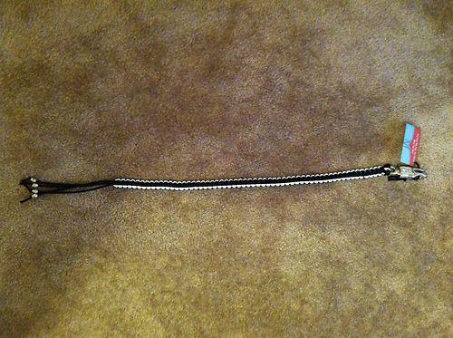 Black And White Skull Paracord Get Back Whip 34