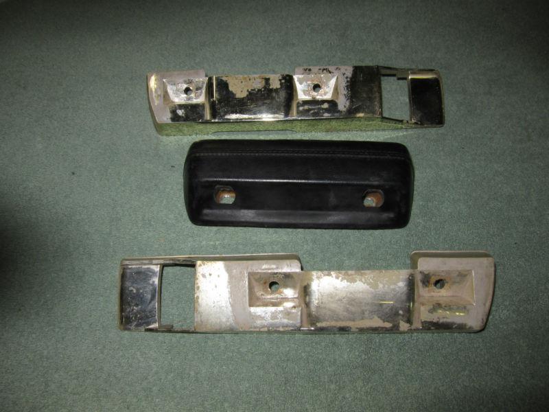 Vintage mid 60's mopar armrest and bases dodge plymouth