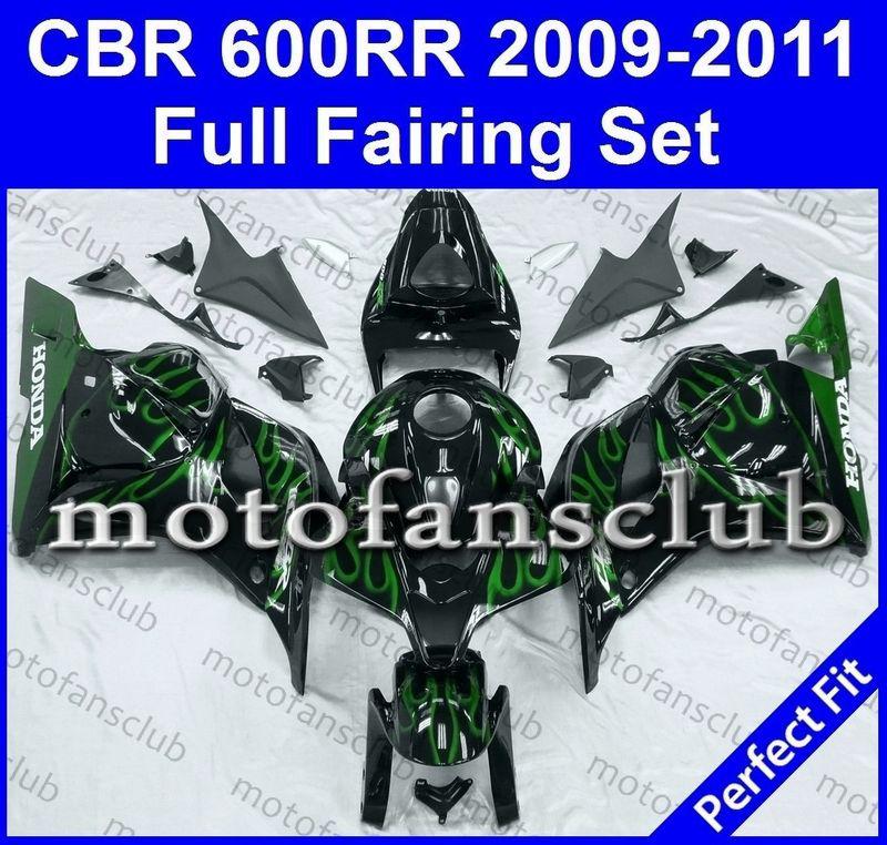 Fit honda cbr600rr 09 10 11 cbr 600 rr 2009 2010 2011 fairing kit #13 c