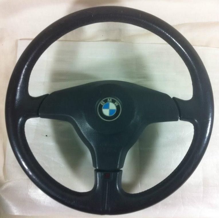 Bmw oem mtech e31 e34 e36 m3 euro airbag 3 spoke sports steering wheel mtec srs
