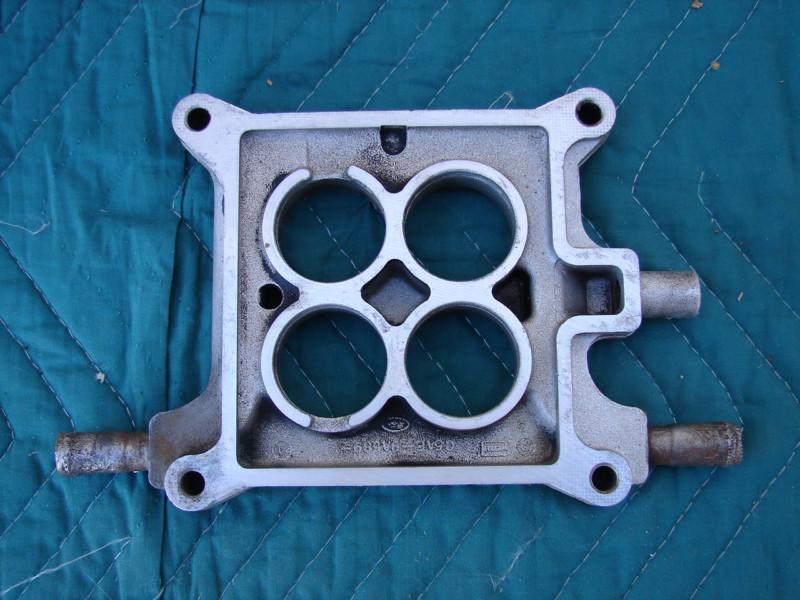Find FORD 4100 4 bbl CARBURETOR SPACER 352 390 1965 GALAXIE PVC C5AE