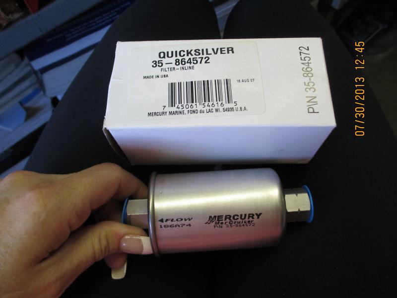 Mercruiser fuel filter metal #35-864572 oem original
