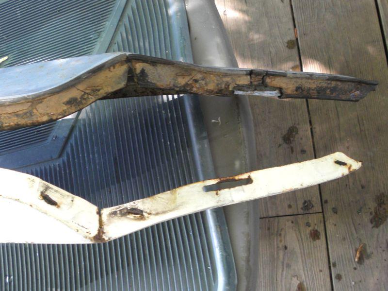 1964 1965 1966 Thunderbird Fender Skirts Gray/Blue Pair, US $28.95, image 6