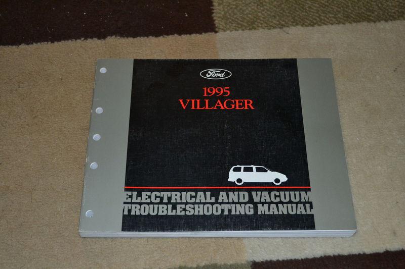 1995 mercury villager electrical & vacuum troubleshooting manual evtm