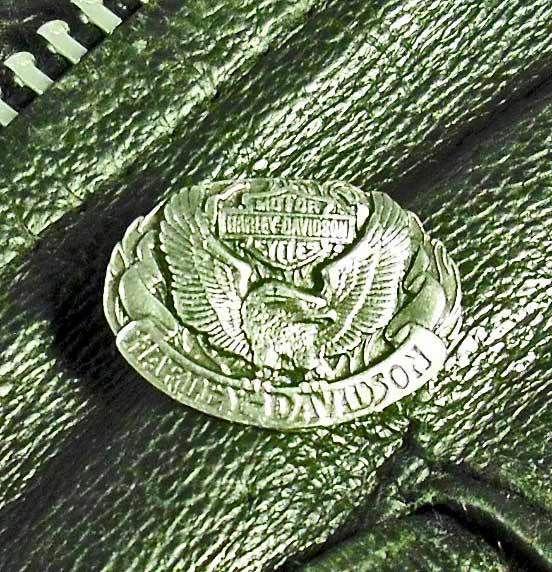 Spread eagle harley davidson motorcycle harley biker jacket vest pin 1029