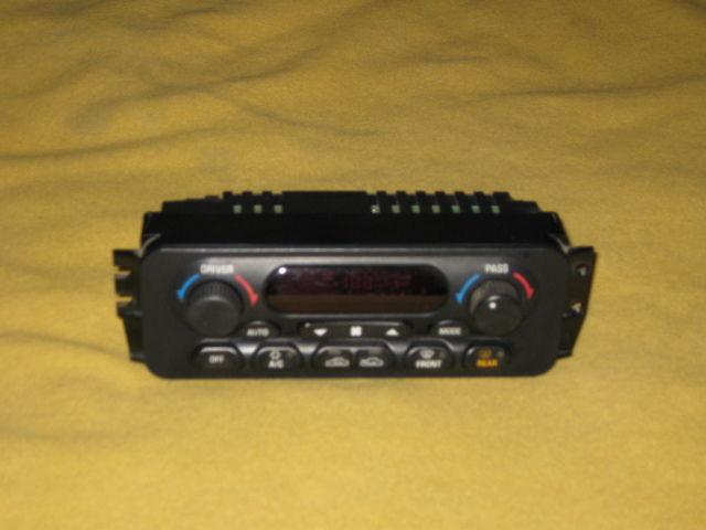 Oldsmobile intrigue,alero automatic ac/heater dash control panel 1998-2002nice  