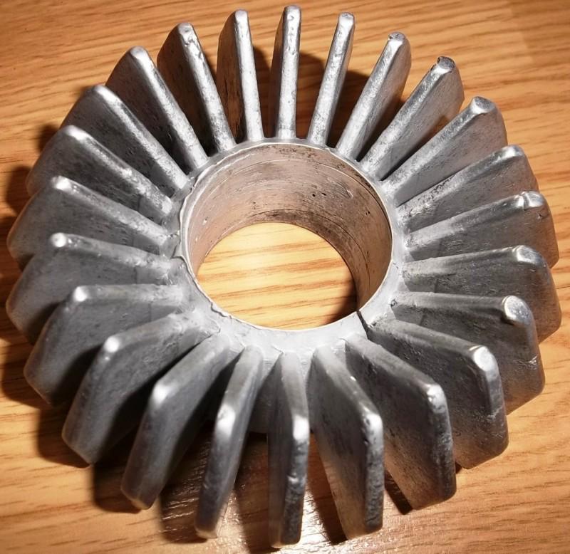 Bates Finned Exhaust Clamps 1.5