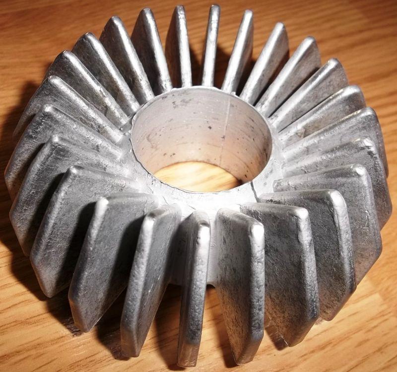 Bates Finned Exhaust Clamps 1.5