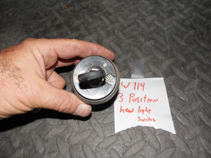  mercedes benz w114 3 position headlight  switch  head light w115 w116