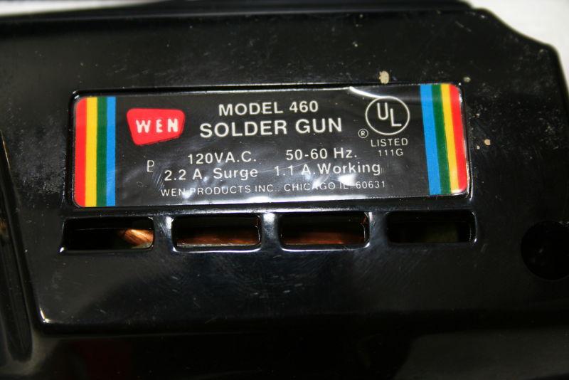 WEN model 460 soldering gun iron Little or no use good working order, US $9.99, image 4