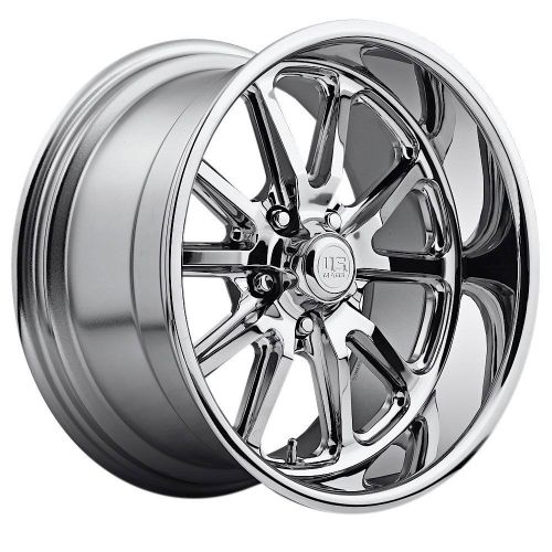 Us mags u11015806545 mustang rambler wheel 15&#034;x8&#034; chrome 1965-1973
