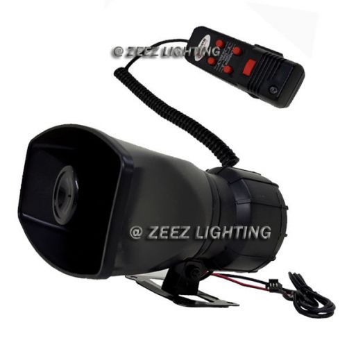 Car warning alarm cop police fire siren horn pa loud speaker mic 100w system c14