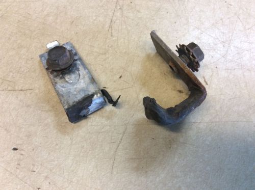 1964 1/2 1965 1966 ford mustang right hand door window glass stop &amp; bolt set