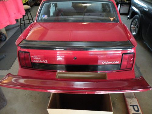 1991 oldsmobile quad 442 rear spoiler
